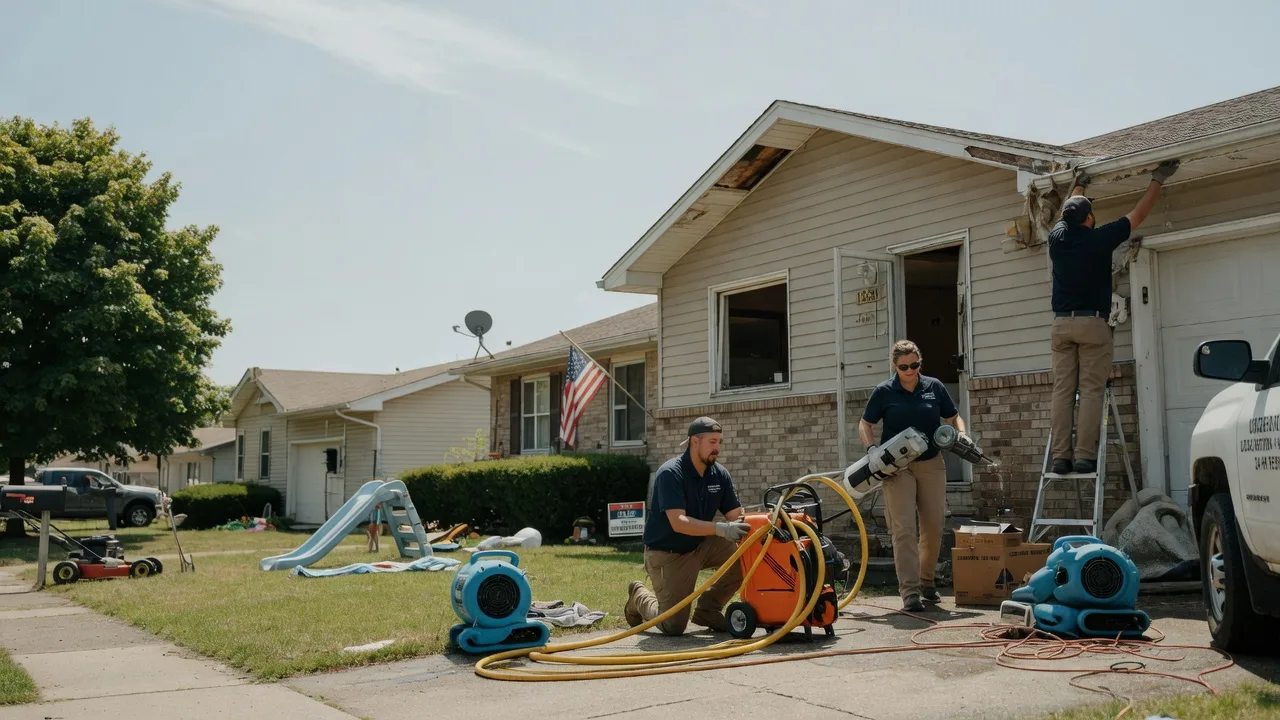 Water Damage Restoration in Capron, IL near me